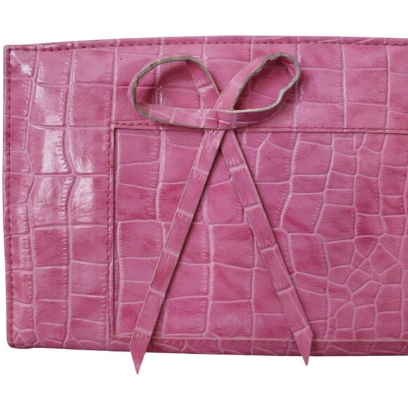 Miche Bag Classic Magnetic Purse Shell Allie Pink Alligator Reptile Faux Leather - Picture 3 of 9